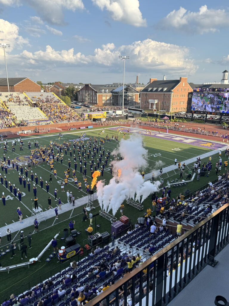 TN Tech Stadium Opening Game Monmouth vs TN Tech 